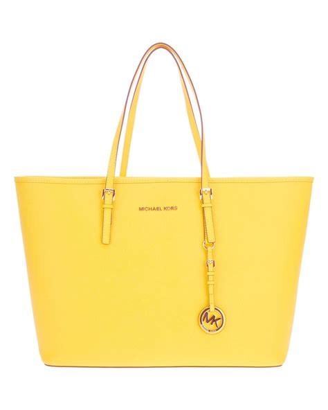 michael kors os yellow tote